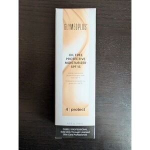 Glymed Plus Oil Free Moisturizer SPF 15 4oz NEW Sealed Skincare Sun Protection